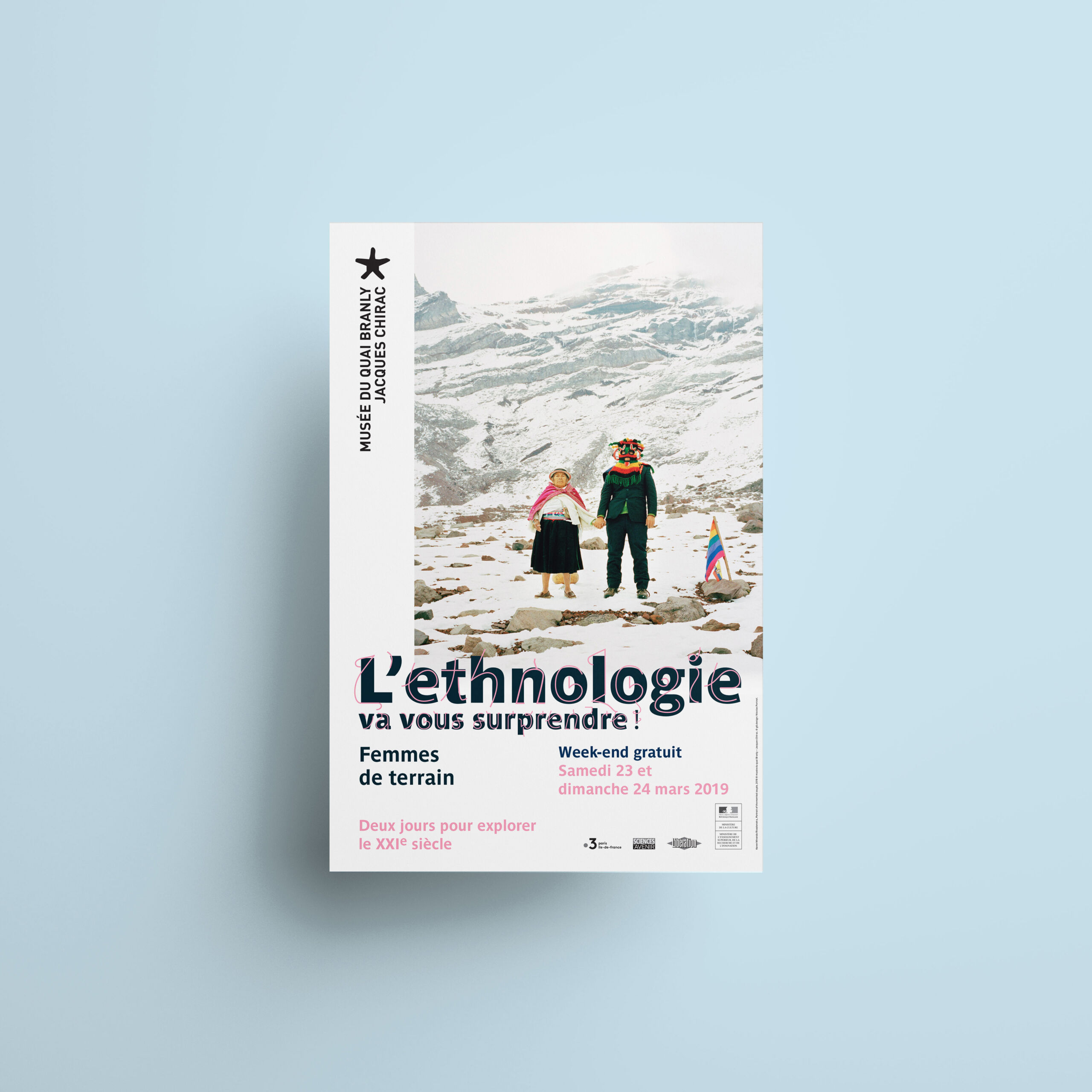 Design graphique et éditorial de la brochure L’ethnologie va vous surprendre !